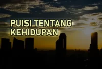 puisi tentang kehidupan