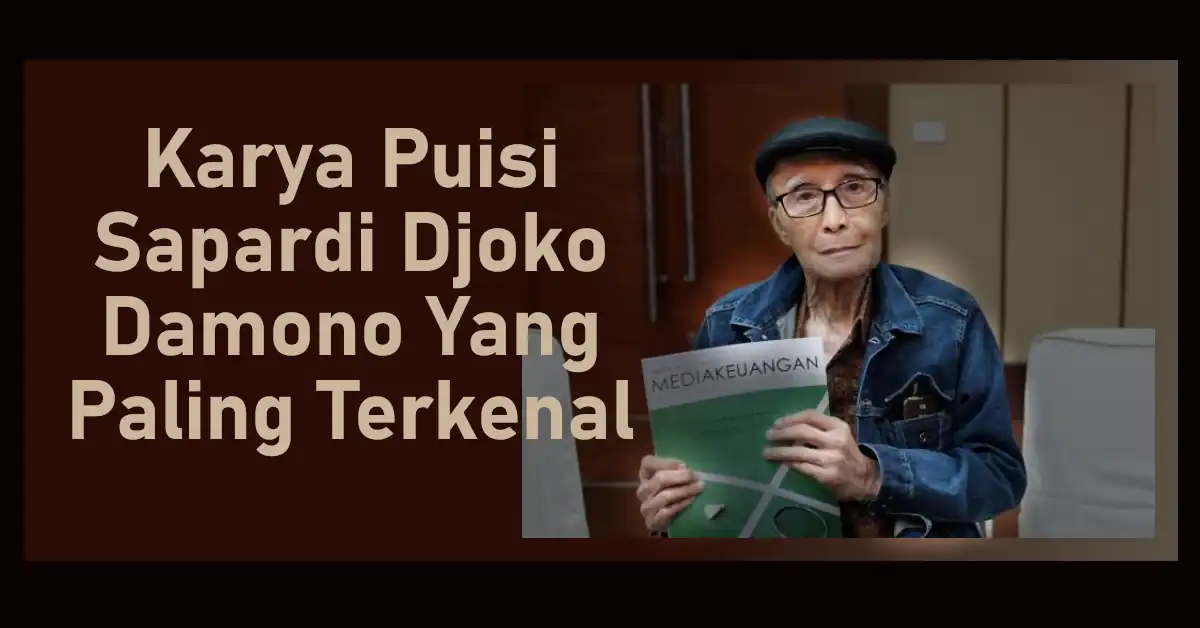 puisi sapardi djoko damono